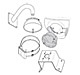 Mini-Dome Mounts + Mount Adapters